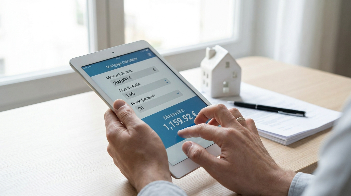Calculatrice prêt immo | Simulez votre crédit en 2026